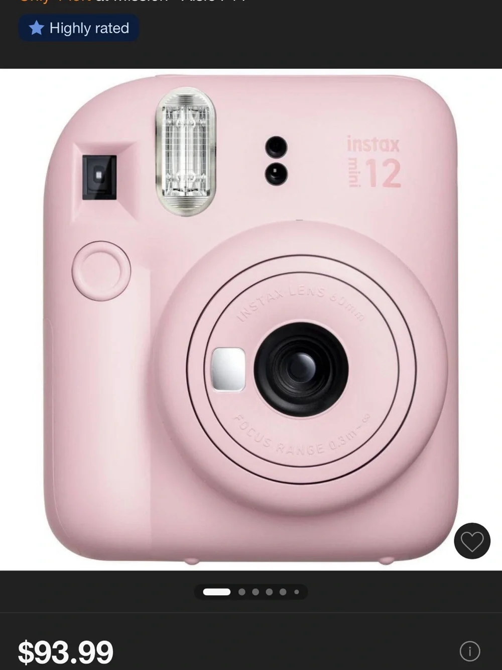 Fujifilm portable instant